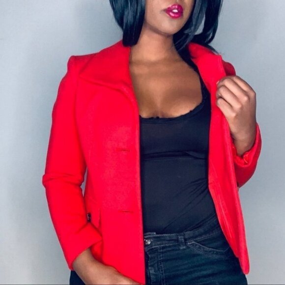 Jone & Co  RED Blazer - Picture 3 of 8